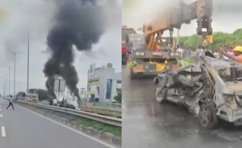 Road Accident At Tamil Nadu