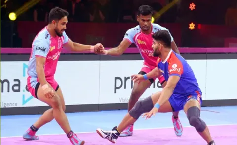 Jaipur Pink Panthers beat Haryana Steelers 37-36