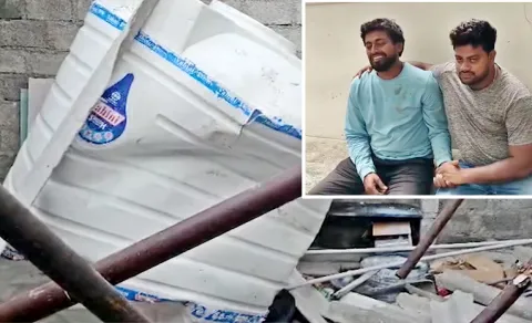 Water Tank Collapse Kills Mother and Son