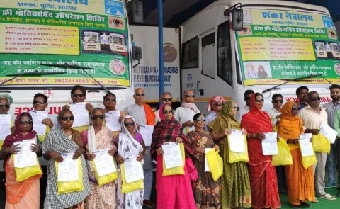 With NRi Support Sankara Nethralaya USA Adopt a Village Success Details