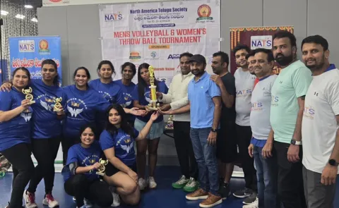 volleyball and throwball tournaments  at Missouri by NATS