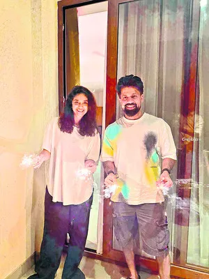 తొలి దీపావళి మూడ్లో కీర్తీసురేశ్