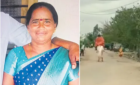 suryapet woman incident