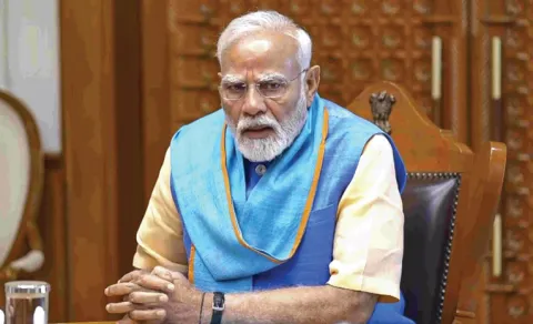 Adoni BJP Leader Meets PM Modi Using Another Person ID