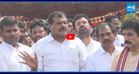 YSRCP Leaders Strong Warning To Chandrababu Over Bulk Drug Park