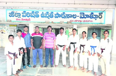 రాష్ట్రస్థాయి ఎస్జీఎఫ్ జూడో పోటీలకు ఎంపిక