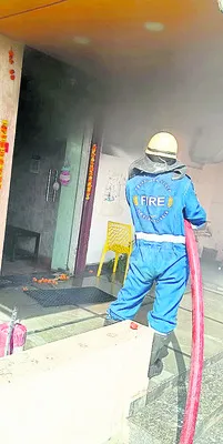 హోటల్లో అగ్ని ప్రమాదం