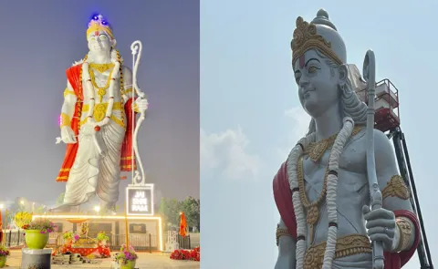 Tallest A grand 51 foot Lord Ram Statue  Unveiled In North America