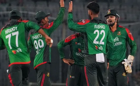 Bangladesh Beat West Indies By 179 Runs in 3 Match ODI Series Decider