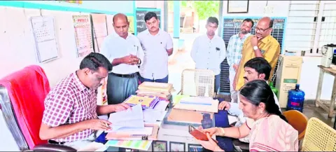 ఆర్జేడీ ఆకస్మిక తనిఖీ