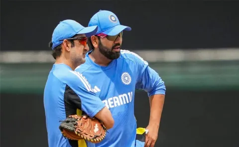 Gautam Gambhir teases Rohit Sharma; video goes viral