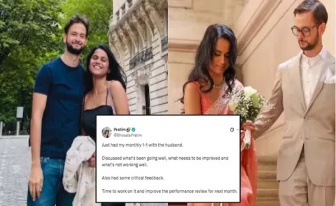 Bengaluru techie shares how her French husband holds Marital Performance Review