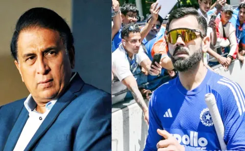 Look Where He Was Going: Gavaskar On Kohli Farewell Gesture In Adelaide