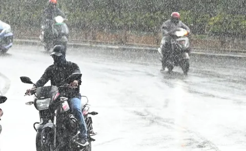 Heavy Rain In Hyderabad