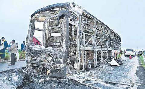 19 people dead in a horrific bus incident near Kurnool
