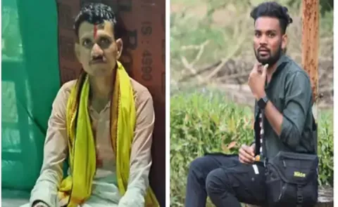 Naxals Two Villagers Sharp Weapons Police Bijapur