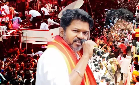 karur Stampede after TVK President Vijay again meet with fans