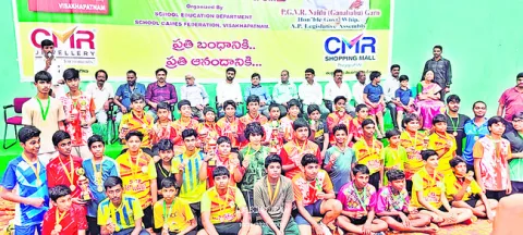 ముగిసిన ఎస్జీఎఫ్ టేబుల్ టెన్నిస్ టోర్నీ