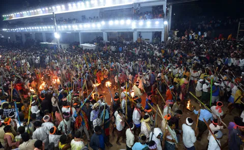devaragattu malleswara swamy bunny festival Incident Details