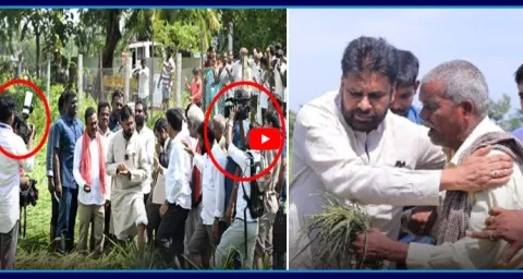 Pawan Kalyan Drama On Visits Cyclone Montha Affected Areas 4