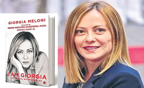 Italian PM Giorgia Meloni autobiography is titled I Am Giorgia: My Roots, My Principles