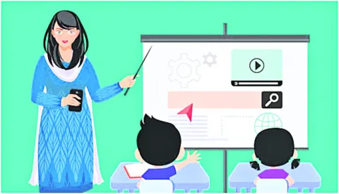 ప్రభుత్వ బడుల్లో డిజిటల్ లెర్నింగ్