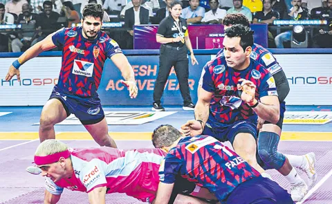 PKL 12: Dabang Delhi Beats Jaipur Pinkpanthers 10th Win