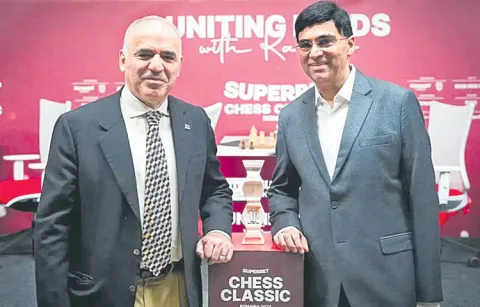 Garry Kasparov and Viswanathan Anand to face off after 30 years