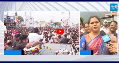 Huge Response to YS Jagan Narsipatnam Tour