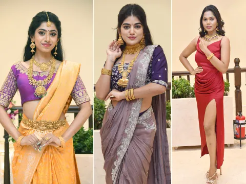 Hyderabad: Models make a splash at a shopping mall Photos