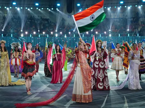 Miss World 2025 kicks off with grand opening ceremony in Hyderabad Photos1
