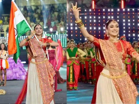 Nandini Gupta Shines Among 110 Participants In Miss World 2025: Photos1