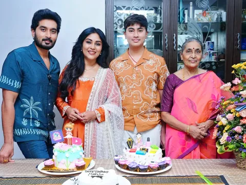 Nirupam Paritala wife Manjula Birthday celebrations photos3