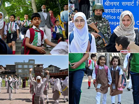 Srinagar Schools Reopen After Operation Sindoor Photos
