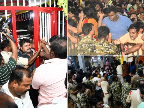 Gangamma Jatara Ends With Grand Vishwaroopa Darshanam Ceremony