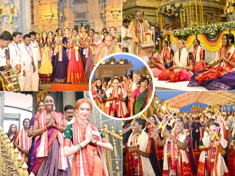 Miss World 2025 Contestants To Visit Yadagirigutta And Pochampally Photos