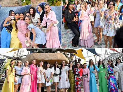 Miss World 2025 Contestants visit Eco Park Photos