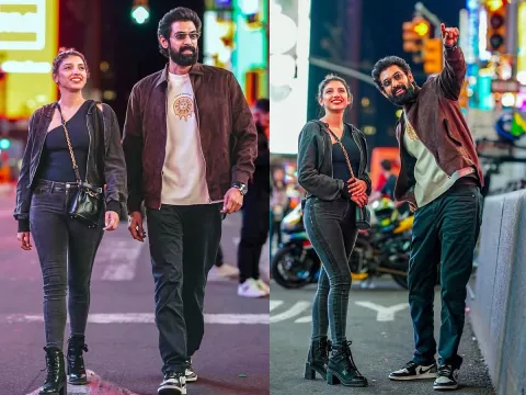 Rana Daggubati with wife Mihika on the streets of New York Photos1