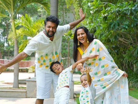 Anchor Lasya Shares Latest family Pictures on Social Media