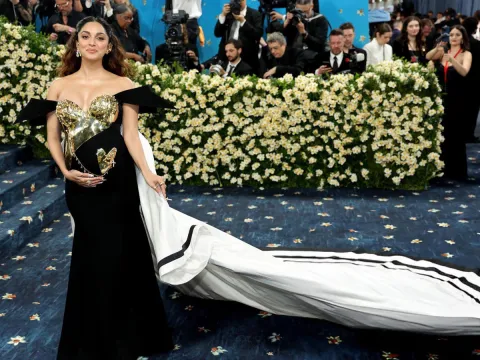Kiara Advani attends The Metropolitan Museum gala celebrating the opening1