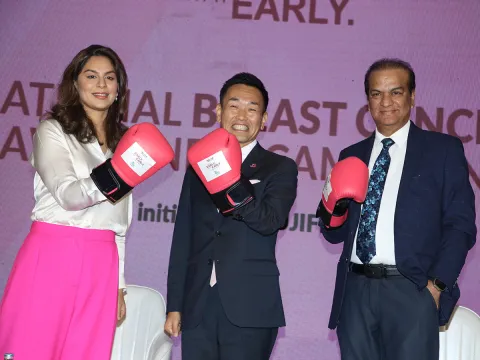 Upasana Kamineni Breast Cancer Awareness Event in Hyderabad