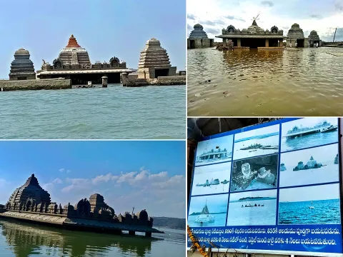 Sangameswara temple is a Hindu temple in the Nandyal district