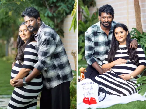Comedian Mahesh Vitta tells good news (photos)