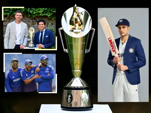 Indian vs England first Test cricket match photos