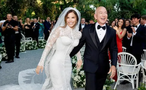 Jeff Bezos and Lauren Sanchez Wedding Photos