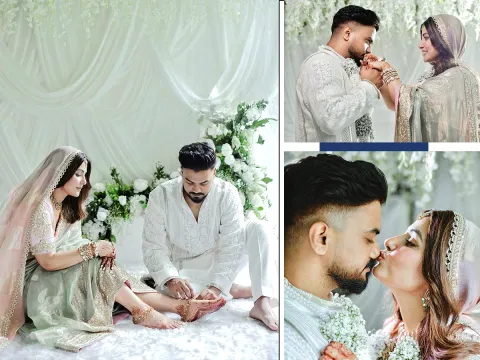 Hina Khan marries Rocky Jaiswal in an intimate ceremony amid cancer battle Photos