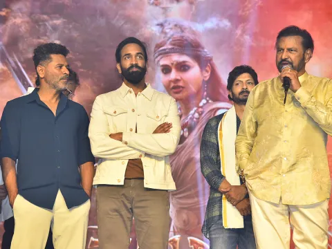 Manchu Vishnu's Kannappa Movie Pre Release Event In Guntur: Photos
