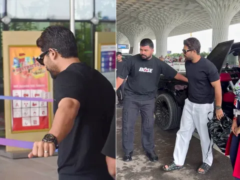 allu arjun atlee movie shooting in mumbai photos