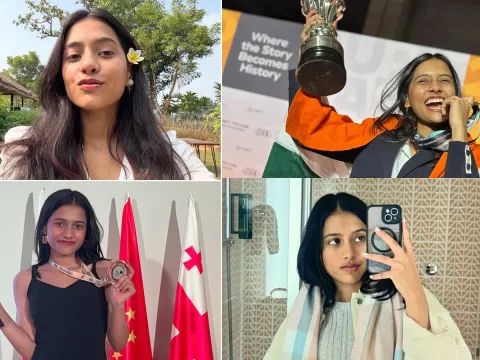 Divya Deshmukh is the first Indian woman champion, Becomes Grandmaster Photos
