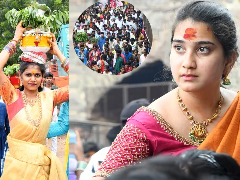 Devotional : Bonalu 2025 Celebrations In Golconda Telangana6
